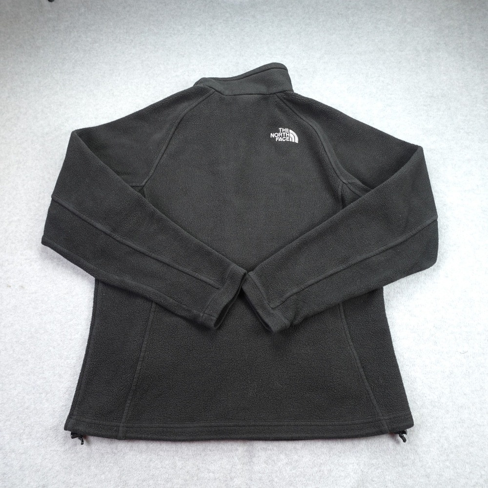 The North Face Fleece Jacket Womens Medium Black Outdoor Full Zip - Picture 4 of 15